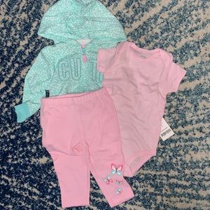 Carters “Cutie” 3-Piece Set